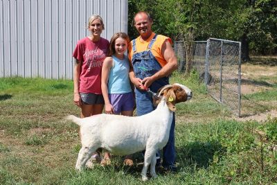 Bear Creek BC M1223 Claire sired by MCR Let R' Rip and out of BC F928.  Staying in MO